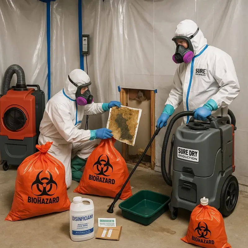 Contaminated Water Handling Protocols process in Lunenburg County, VA